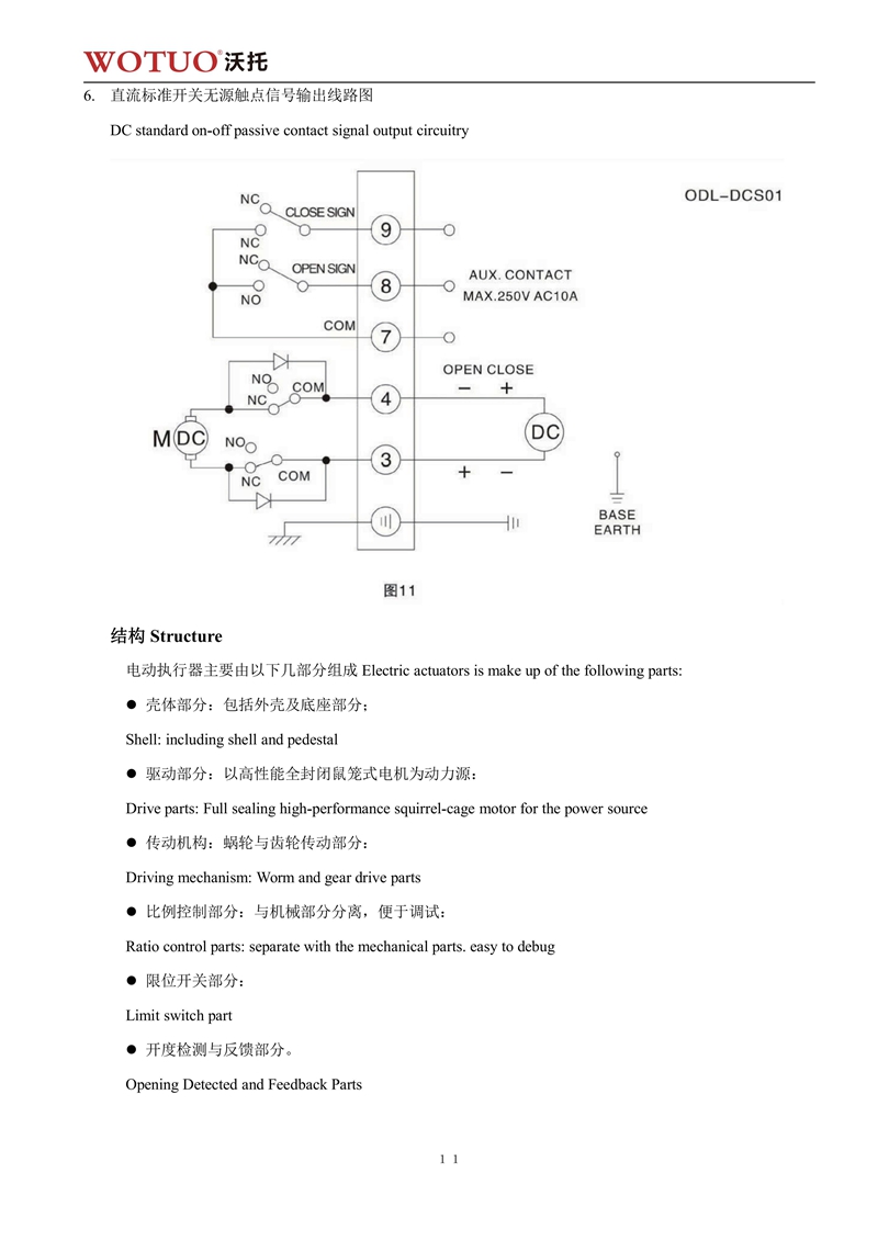 D971X电动对夹式软密封蝶阀说明书